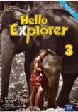 Hello Explorer 3 ćw. NE. Autor: Philip James with Dorota Sikora-Banasik and Marta. Dadada.pl Okładka książki Hello Explorer 3 ćw. NE