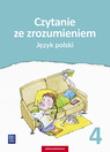 J.Polski  SP 4 Czytanie ze zrozumieniem WSiP. Autor: Beata Surdej, Andrzej Surdej. Dadada.pl Okładka książki J.Polski  SP 4 Czytanie ze zrozumieniem WSiP