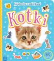 Okładka książki Kotki. Książeczka z naklejkami