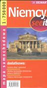 Niemcy see it - m.samochodowa 1:750t. Autor:   Praca zbiorowa. Dadada.pl Okładka książki Niemcy see it - m.samochodowa 1:750t