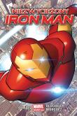 NIEZWYCIĘŻONY IRON MAN. Autor: Brian Michael Bendis, Marquez David, Mike Deodato. Dadada.pl Okładka książki NIEZWYCIĘŻONY IRON MAN
