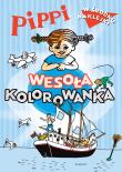 Pippi. Wesoła kolorowanka. Autor: Opracowanie zbiorowe. Dadada.pl Okładka książki Pippi. Wesoła kolorowanka