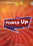 Power Up Level 3 Teacher's Book. Autor: Frino Lucy, Nixon Caroline, Tomlinson Michael. Dadada.pl Okładka książki Power Up Level 3 Teacher's Book