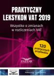 Okładka książki Praktyczny Leksykon VAT 2019