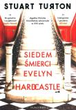 SIEDEM ŚMIERCI EVELYN HARDCASTLE. Autor: Stuart Turton. Dadada.pl Okładka książki SIEDEM ŚMIERCI EVELYN HARDCASTLE