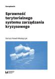Okładka książki Sprawność terytorialnego systemu zarządzania kryzysowego