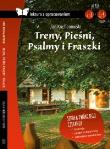 Okładka książki TRENY PIEŚNI PSALMY I FRASZKI LEKTURA Z OPRACOWANIEM