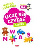 UCZĘ SIĘ CZYTAĆ LITERY. Autor: Opracowanie zbiorowe. Dadada.pl Okładka książki UCZĘ SIĘ CZYTAĆ LITERY