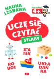 UCZĘ SIĘ CZYTAĆ SYLABY. Autor: Opracowanie zbiorowe. Dadada.pl Okładka książki UCZĘ SIĘ CZYTAĆ SYLABY