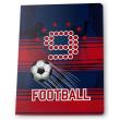Opakowanie Zeszyt A5/16K kratka Football (5szt) PASO