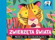 Okładka książki ZWIERZĘTA ŚWIATA MODELE 3D DO KOLOROWANIA