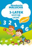 3-LATEK UCZY SIĘ LICZYĆ AKADEMIA MALUCHA. Autor: Opracowanie zbiorowe. Dadada.pl Okładka książki 3-LATEK UCZY SIĘ LICZYĆ AKADEMIA MALUCHA