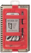 Opakowanie Bookaroo Notebook Tidy Organizer na notes czerwony