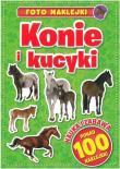 Okładka książki FOTO NAKLEJKI KONIE I KUCYKI