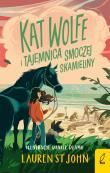 Kat Wolfe i tajemnica smoczej skamieliny. Autor: Lauren St John. Dadada.pl Okładka książki Kat Wolfe i tajemnica smoczej skamieliny