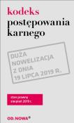 Okładka książki KODEKS POSTĘPOWANIA KARNEGO 08. 2019