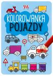 KOLOROWANKA POJAZDY KAPITAN NAUKA. Autor: Opracowanie zbiorowe. Dadada.pl Okładka książki KOLOROWANKA POJAZDY KAPITAN NAUKA