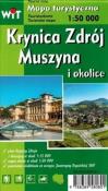 Mapa tur. - Krynica Zdrój, Muszyna i okolice WIT. Autor:   Praca zbiorowa. Dadada.pl Okładka książki Mapa tur. - Krynica Zdrój, Muszyna i okolice WIT