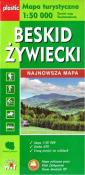 Mapa turystyczna - Beskid Żywiecki 1:50 000 WIT. Autor:   Praca zbiorowa. Dadada.pl Okładka książki Mapa turystyczna - Beskid Żywiecki 1:50 000 WIT