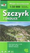 Mapa turystyczna - Szczyrk i okolice WIT. Autor:   Praca zbiorowa. Dadada.pl Okładka książki Mapa turystyczna - Szczyrk i okolice WIT