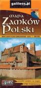 Okładka książki Mapa turystyczno-samoch. - Zamki Polski 1:900 000