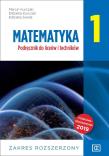 Matematyka 1 Podręcznik zakres rozszerzony LO 1 ZR NPP. Autor: Kurczab Marcin, Kurczab Elżbieta, Świda Elżbieta. Dadada.pl Okładka książki Matematyka 1 Podręcznik zakres rozszerzony LO 1 ZR NPP