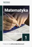 Okładka książki Matematyka LO 1 Podr. ZR w. 2019