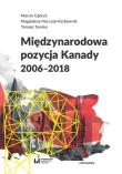 Okładka książki Międzynarodowa pozycja Kanady (2006-2018)
