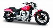 Opakowanie MOTOCYKL BREAKOUT 2016 CZERWONY SKALA 1:18