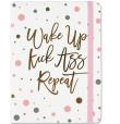 Opakowanie Notatnik midi Wake Up Kick Ass Repeat