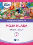Pewny start. Codziennik szkolny 2 Moja klasa KP. Autor:   Praca zbiorowa. Dadada.pl Okładka książki Pewny start. Codziennik szkolny 2 Moja klasa KP