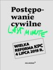 Okładka książki POSTĘPOWANIE CYWILNE LAST MINUTE 2019
