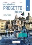 Progetto italiano Nuovissimo 1 ćw. + CD A1-A2. Autor: L. Ruggieri, S. Magnelli, T. Marin. Dadada.pl Okładka książki Progetto italiano Nuovissimo 1 ćw. + CD A1-A2