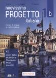 Progetto italiano Nuovissimo 1B podr.+ ćw.+ CD. Autor: T. Marin, L. Ruggieri, S. Magnelli. Dadada.pl Okładka książki Progetto italiano Nuovissimo 1B podr.+ ćw.+ CD