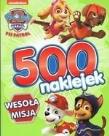 Okładka książki Psi Patrol. Wesoła misja. 500 naklejek