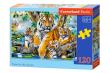 Opakowanie Puzzle 120 Tigers by the Stream CASTOR