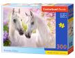 Opakowanie Puzzle 300 Romantic Horses CASTOR