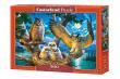 Opakowanie Puzzle 500 Owl Family CASTOR
