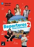 Reporteros Internacional 2 podręcznik. Autor: Opracowanie zbiorowe. Dadada.pl Okładka książki Reporteros Internacional 2 podręcznik