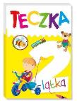 Teczka 2-latka. Autor: Ilona Brydak (ilustr.), Lekan Elżbieta. Dadada.pl Okładka książki Teczka 2-latka
