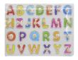 Opakowanie Układanka drewniana literki z pinezkami