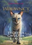 Wojownicy. Manga T.3 Tygrysia Gwiazda i Sasza. Autor: Erin Hunter. Dadada.pl Okładka książki Wojownicy. Manga T.3 Tygrysia Gwiazda i Sasza