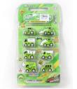 Opakowanie Zestaw autek zielonych 8 szt