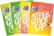 Opakowanie Zeszyt A5/60K kratka Never Give Up (5szt) OXFORD