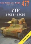 7TP 1934-1939. Tank Power vol. CCXII nr. 477. Autor: Janusz Ledwoch. Dadada.pl Okładka książki 7TP 1934-1939. Tank Power vol. CCXII nr. 477