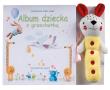 Okładka książki Album mojego dziecka z grzechotką