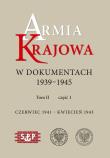 Okładka książki Armia Krajowa w dokumentach 1939-1945