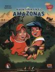 Aventura en el Amazonas. Autor: Lucas Daniel, Caliman Andre. Dadada.pl Okładka książki Aventura en el Amazonas