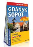 Okładka książki Comfort!map Gdańsk,Sopot 1:26 000 plan, mini 2019