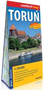 Okładka książki Comfort!map Toruń 1:20 000 plan miasta w.2019